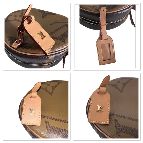 💟 Limited Edition Louis Vuitton Giant Reverse Boite Chapeau Souple - Picture 14 of 16